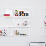 acrylic wall shelves